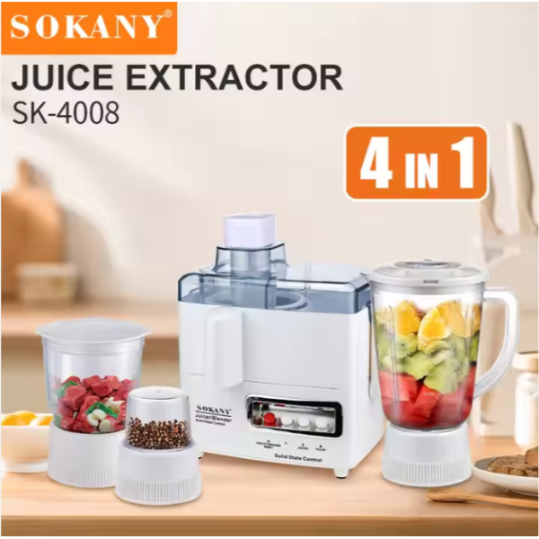 Machine d'extraction de jus automatique 4 en 1