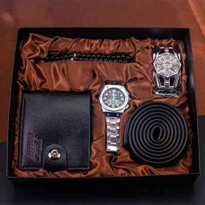 Coffret cadeau d'affaires, montre-ceinture, portefeuille, cadeau de vacances, cadeau pour petit ami, Saint-Valentin ISDS00061... Coffret cadeau d'affaires, montre-ceinture, portefeuille, cadeau de vacances, cadeau pour petit ami, Saint-Valentin ISDS00061...