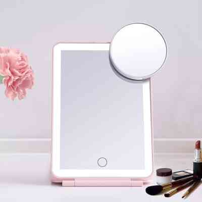 Mini miroir de maquillage LED 3 couleurs, portable, pliable, rechargeable pour le maquillage de voyage MCDS0004 Bien-être et... Mini miroir de maquillage LED 3 couleurs, portable, pliable, rechargeable pour le maquillage de voyage MCDS0004 Bien-être et...