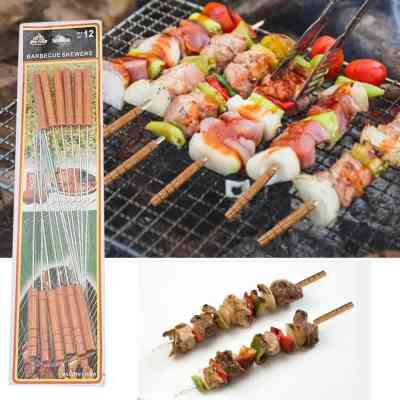 12 piques brochettes réutilisable manche en bois ISDS00075 Electroménager & Entretien 4 400 FCFA 12 piques brochettes réutilisable manche en bois ISDS00075 Electroménager & Entretien 4 400 FCFA