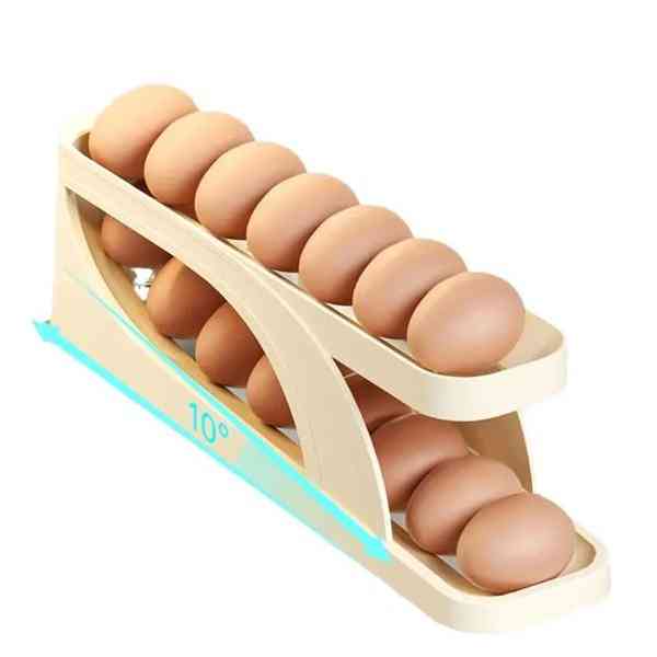 Support à œufs à défilement automatique