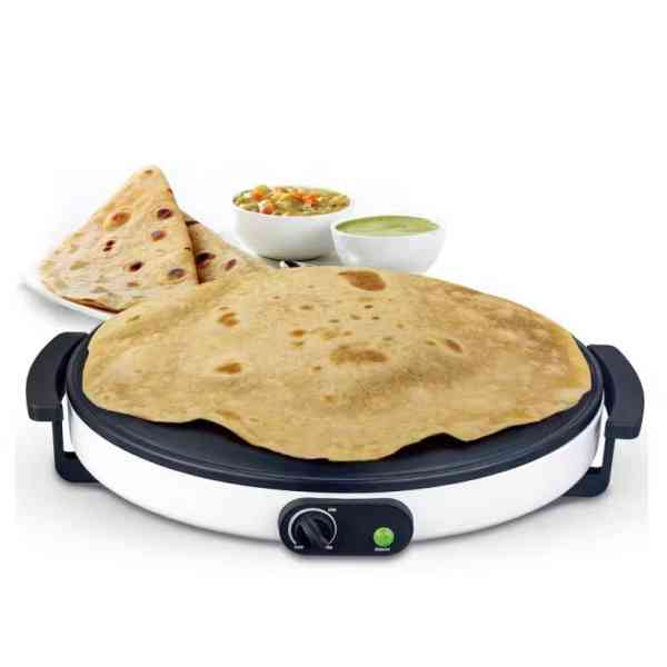 Poêle à crêpes électrique multifonction compacte et facile à nettoyer