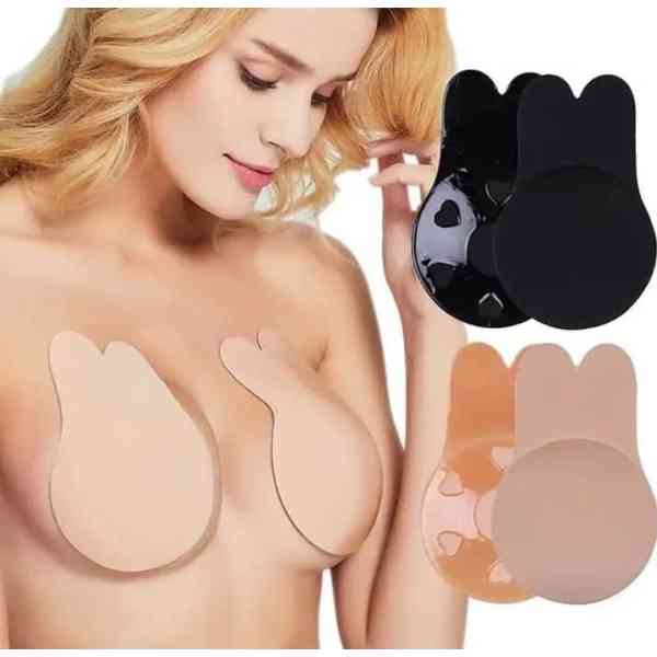 Bonnet de soutien-gorge adhésif en silicone sans bretelles