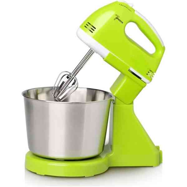Machine à pâte Robot culinaire Mélangeur avec bol de 2 L Mélangeur planétaire à 7 vitesses