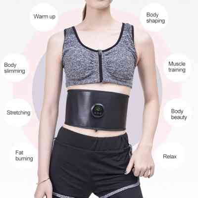 Ceinture de Perte de Poids pour Entraînement Abdominal Fitness, avec 6 Modes et 15 Niveaux de Force, Durable et Fiable BQDS00... Ceinture de Perte de Poids pour Entraînement Abdominal Fitness, avec 6 Modes et 15 Niveaux de Force, Durable et Fiable BQDS00...