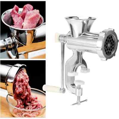 Hachoir à viande manuel multifonctionnel en aluminium BQDS00060 Electroménager & Entretien 14 500 FCFA Hachoir à viande manuel multifonctionnel en aluminium BQDS00060 Electroménager & Entretien 14 500 FCFA
