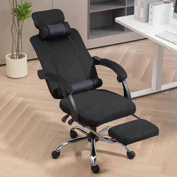 Chaise de bureau ergonomique à dossier haut