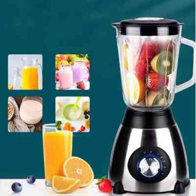 Appareil de cuisine à grande vitesse, mixeur commercial de 1,5 L, presse-agrumes, 5 vitesses, avec bol en acier inoxydable EJ... Appareil de cuisine à grande vitesse, mixeur commercial de 1,5 L, presse-agrumes, 5 vitesses, avec bol en acier inoxydable EJ...