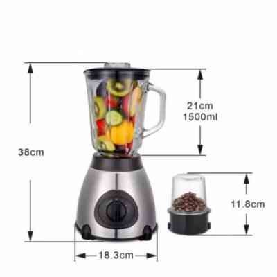 Appareil de cuisine à grande vitesse, mixeur commercial de 1,5 L, presse-agrumes, 5 vitesses, avec bol en acier inoxydable EJ... Appareil de cuisine à grande vitesse, mixeur commercial de 1,5 L, presse-agrumes, 5 vitesses, avec bol en acier inoxydable EJ...