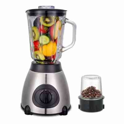 Appareil de cuisine à grande vitesse, mixeur commercial de 1,5 L, presse-agrumes, 5 vitesses, avec bol en acier inoxydable EJ... Appareil de cuisine à grande vitesse, mixeur commercial de 1,5 L, presse-agrumes, 5 vitesses, avec bol en acier inoxydable EJ...