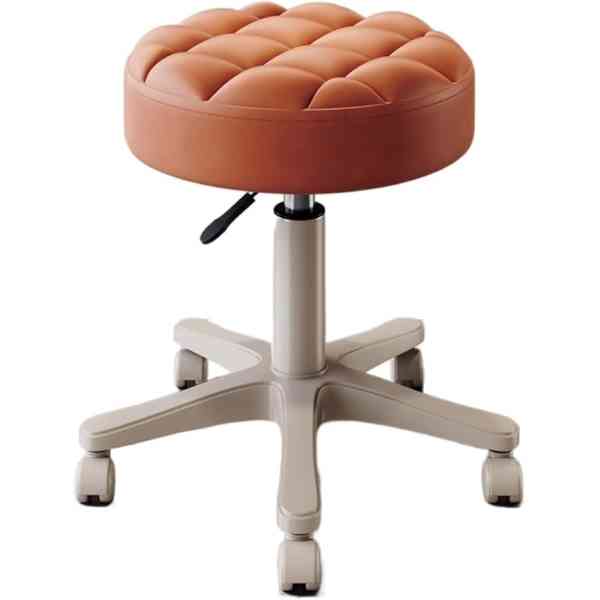 Chaise Pour Salon de beauté Bain de cuisine, Réglable Hydraulique Tabouret Sur Roues