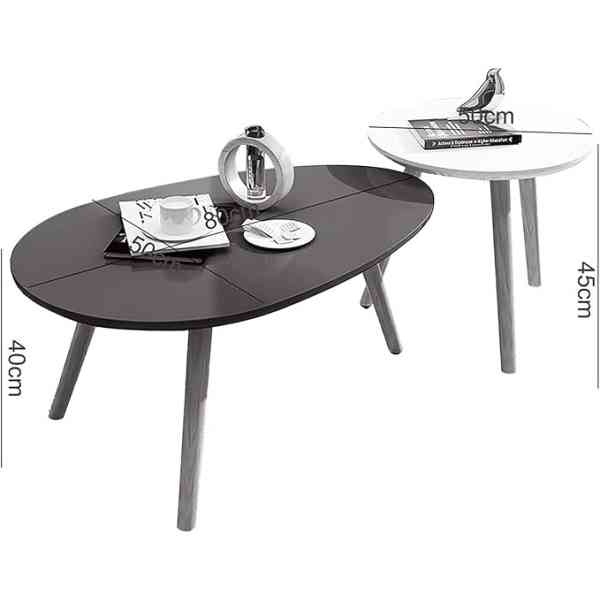 Tables basses minimalistes pour canapé, pour petits espaces, Assemblage facile, Pour salon, Chambre à coucher, Bureau