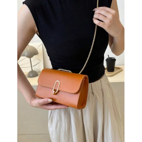 ELEGANT SAC A BANDOULIERE EN MATERIAU