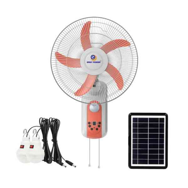 Ventilateur solaire mural électrique