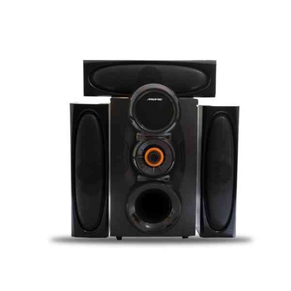 Woofer MEWE - 80W - MW SP324 - Bluetooth - USB - SD - FM Radio - AUX - Noir