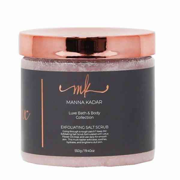 Manna kadar exfoliating salt scrub