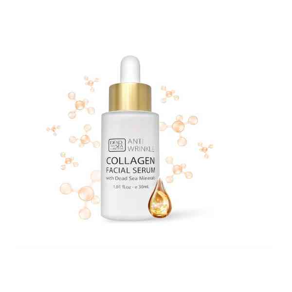 Dead Sea Collection Collagène Sérum pour le visage - Sérum facial anti-cernes