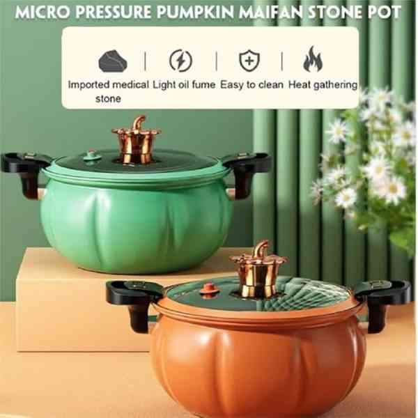 Pots à citrouille pour la cuisson - Multifonctionnel - Antiadhésif - Micro pression