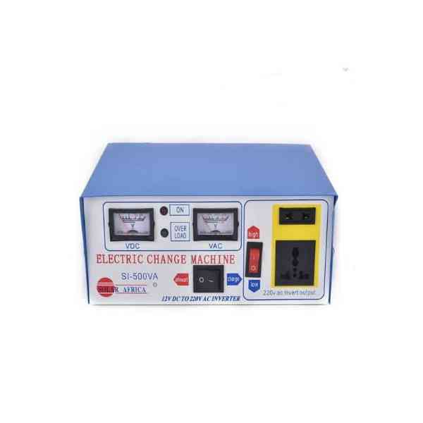 Onduleur solaire avec chargeur - 500watts -500va -12v