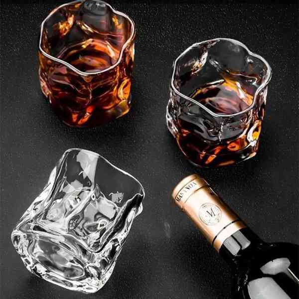 Ensemble de 6 Verres à whisky élégants pour scotch, bourbon, cocktails