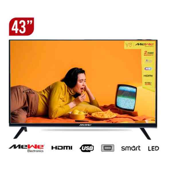 TV SMART Android MEWE 43" - LED Full HD - Double vitrage - 1G+8G - Garantie 6 mois