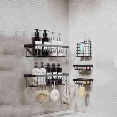 Organisateur Accessoires de stockage avec savon Dish&Toothbrush Holder, étagères pour salle de bain Decor, noir EJXDS000148 ... Organisateur Accessoires de stockage avec savon Dish&Toothbrush Holder, étagères pour salle de bain Decor, noir EJXDS000148 ...