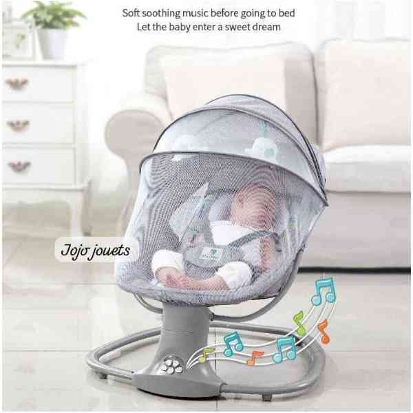 Balançoire électrique 3 en 1 pour bébé Mastela