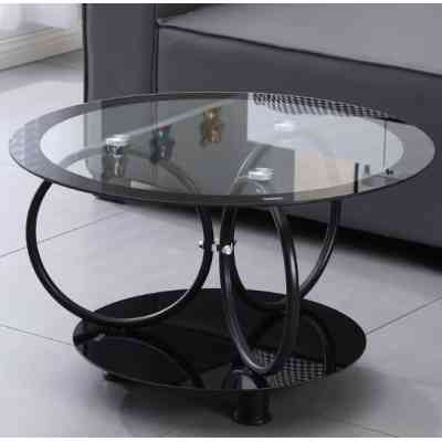Table basse en verre avec pieds en fer, design unique et moderne pour salon ISDS00215 Style & confort 28 000 FCFA