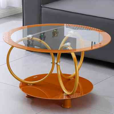 Table basse en verre avec pieds en fer, design unique et moderne pour salon ISDS00215 Style & confort 28 000 FCFA