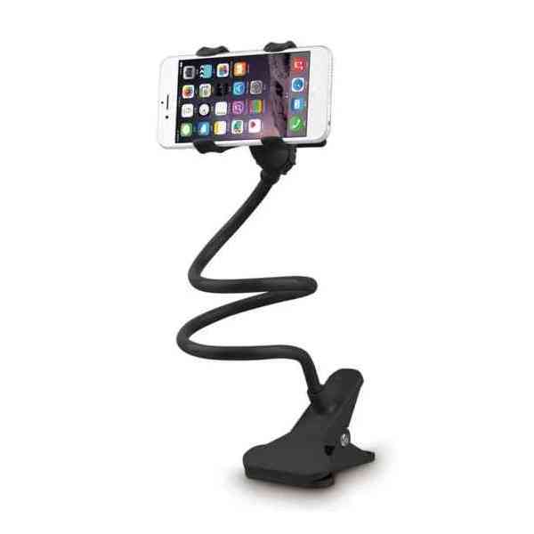 Support Bureau Lazy pour Téléphone Universel Flexible Réglable (Noir)