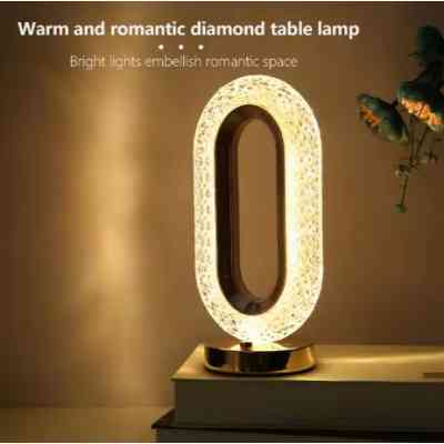 Lampe de table en cristal rechargeable 3 couleurs à gradation LED ISDS00222 Electronique 11 000 FCFA Lampe de table en cristal rechargeable 3 couleurs à gradation LED ISDS00222 Electronique 11 000 FCFA