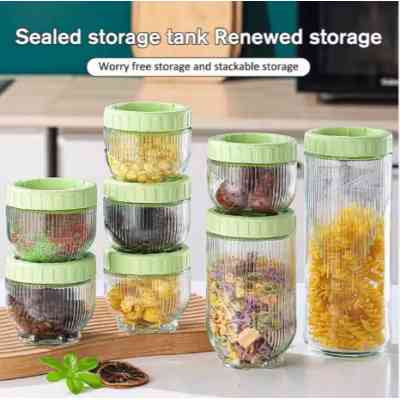 Lots de 08 Bocal en verre pour stockage des aliments avec couvercle scellé EJXDS000258 Electroménager & Entretien 0 FCFA Lots de 08 Bocal en verre pour stockage des aliments avec couvercle scellé EJXDS000258 Electroménager & Entretien 0 FCFA