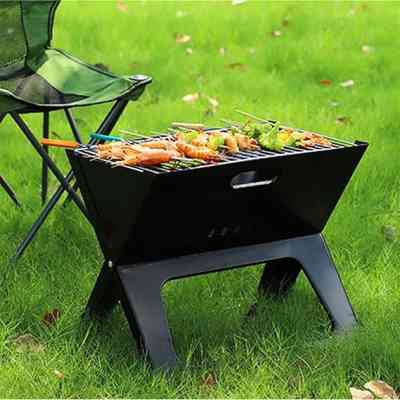 Barbecue portable pliable au charbon de bois pour l'extérieur EJXDS000273 Electroménager & Entretien 16 500 FCFA Barbecue portable pliable au charbon de bois pour l'extérieur EJXDS000273 Electroménager & Entretien 16 500 FCFA