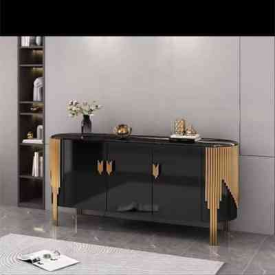 Buffet Design Moderne - Finition Dorée ISDS00228 Style & confort 200 000 FCFA Buffet Design Moderne - Finition Dorée ISDS00228 Style & confort 200 000 FCFA