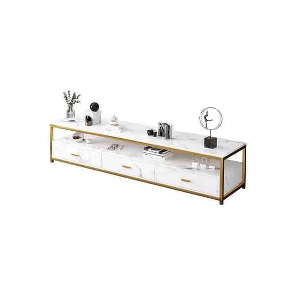 meuble d'armoire en acier inoxydable - Pieds d'armoire de table basse - utilisés dans les meubles de télévision