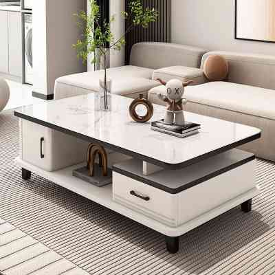 Table basse blanche moderne en verre trempé pour maison MEDS00010 Style & confort 75 000 FCFA Table basse blanche moderne en verre trempé pour maison MEDS00010 Style & confort 75 000 FCFA