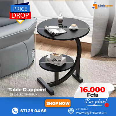 Table d'appoint à 2 niveaux Panier Festif 16 000 FCFA