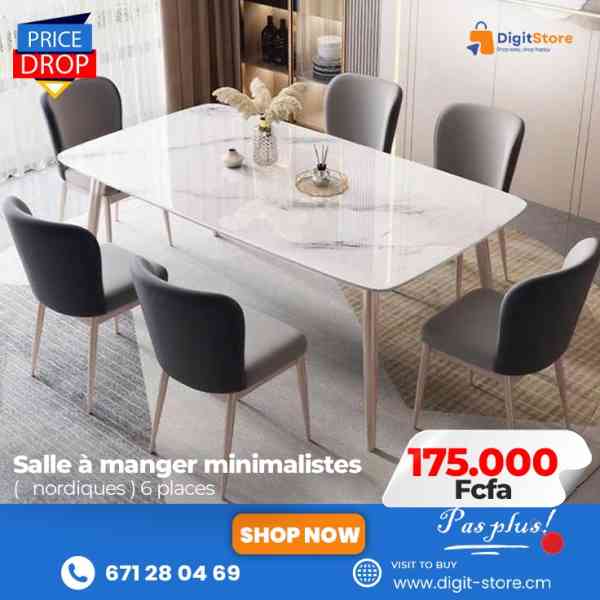 Salle a manger minimalistes