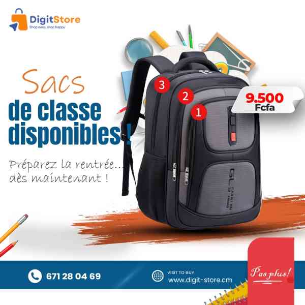 SAC A DOS POUR PC PORTABLE
