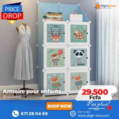 Armoire pour enfant Fournitures Scolaires 29 500 FCFA Armoire pour enfant Fournitures Scolaires 29 500 FCFA
