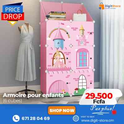 Armoire pour enfant Fournitures Scolaires 29 500 FCFA Armoire pour enfant Fournitures Scolaires 29 500 FCFA