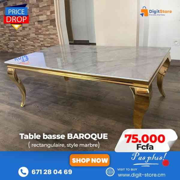 TABLE BASSE BAROQUE