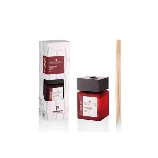 Parfum d'ambiance Frannita en bâtonnets de bambou colorés - New Oud 100 ml