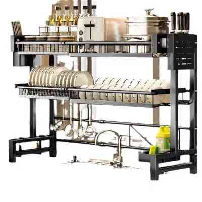 Support de rangement multifonctionnel pour évier, bol et couteau avec égouttoir CHDS0002 Electroménager & Entretien 37 000 FCFA