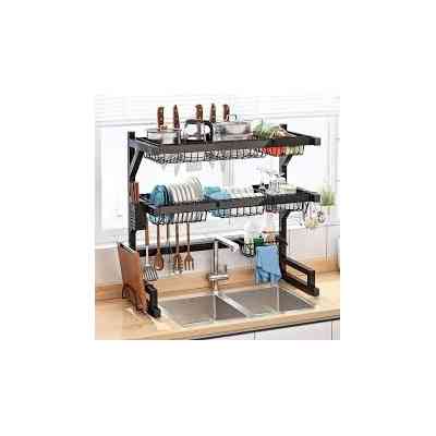 Support de rangement multifonctionnel pour évier, bol et couteau avec égouttoir CHDS0002 Electroménager & Entretien 37 000 FCFA
