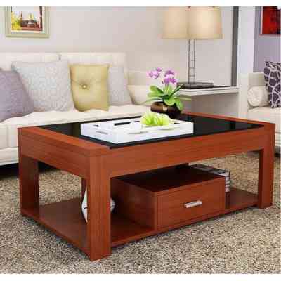 TABLE BASSE LED A ECRAN TACTILE – ÉLEGANCE MODERNE MEDDS00013 Style & confort 55 000 FCFA