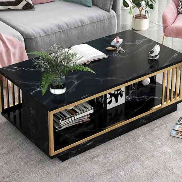 TABLE BASSE CONTEMPORAINE EN BOIS