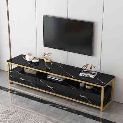 MEUBLE TV EN MARBRE – ÉLEGANCE ET FONCTIONNALITE POUR VOTRE INTERIEUR MEDS00022 Style & confort 55 000 FCFA