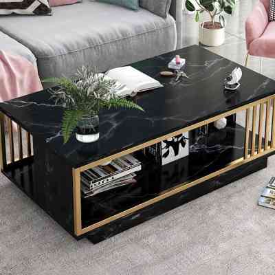 TABLE BASSE CONTEMPORAINE EN BOIS MEDS00025 Style & confort 37 000 FCFA