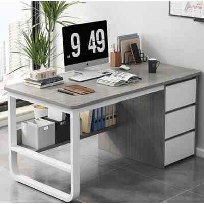 Bureau à domicile avec tiroirs, table de travail pour ordinateur MEDS0002 Style & confort 55 000 FCFA